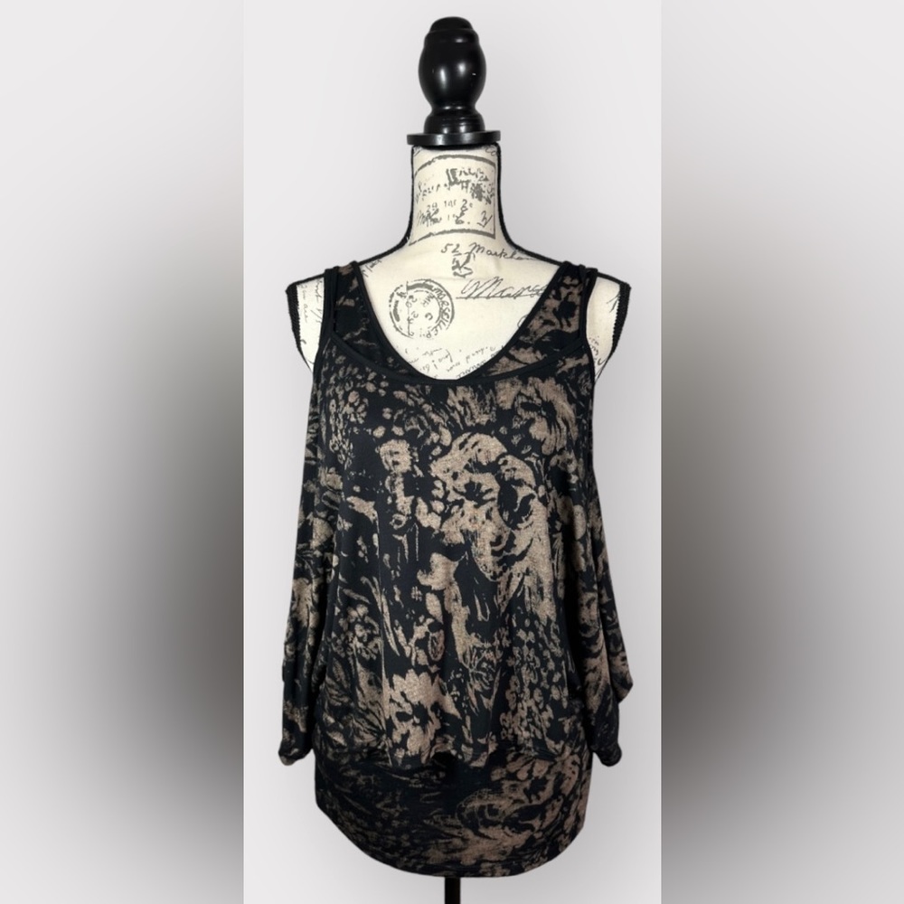 Anama, Two Piece Blouse Set, Size Small